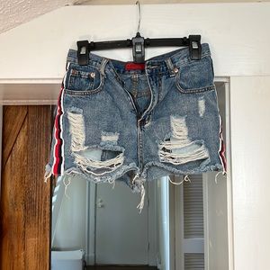 Jean shorts